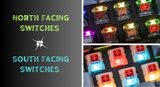 North Facing vs South Facing Keyboard Switches Comparison