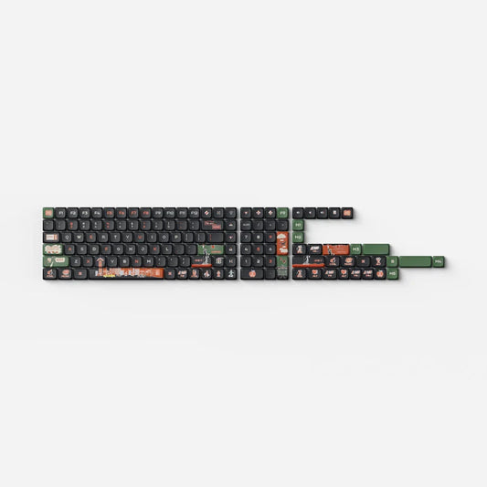 Low Profile LSA Dye-Sub PBT Full Set Keycap Set - New York 1