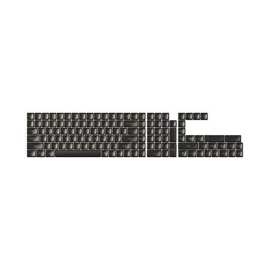 Black Transparent Low Profile LSA Full Set Keycap Set 1
