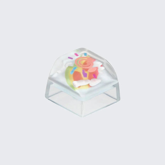 Rainbows And Sunshine Resin Artisan Keycap 1