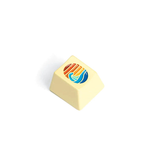 Keychron Colorful Great Wave Metal Artisan Keycap 2