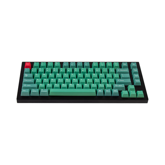 Q1 & K2 OEM Dye-Sub PBT Keycap Set - Forest