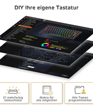 RK84 Royal Kludge 75% Wireless Mechanical Keyboard 12
