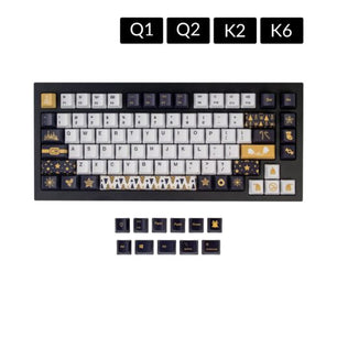 JIS Q1 OEM Dye-Sub PBT Keycap Set 13