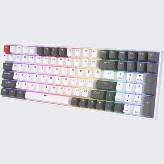 RK Royal Kludge RK100 Tri-Mode RGB Hot Swap Mechanical Keyboard 1