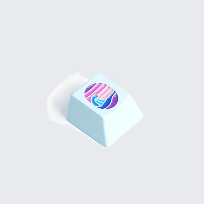 Keychron Colorful Great Wave Metal Artisan Keycap 1