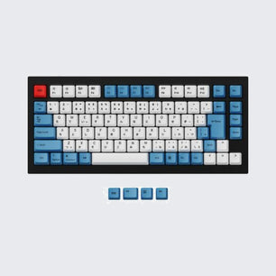 JIS Q1 OEM Dye-Sub PBT Keycap Set 1