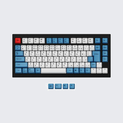 JIS Q1 OEM Dye-Sub PBT Keycap Set 1