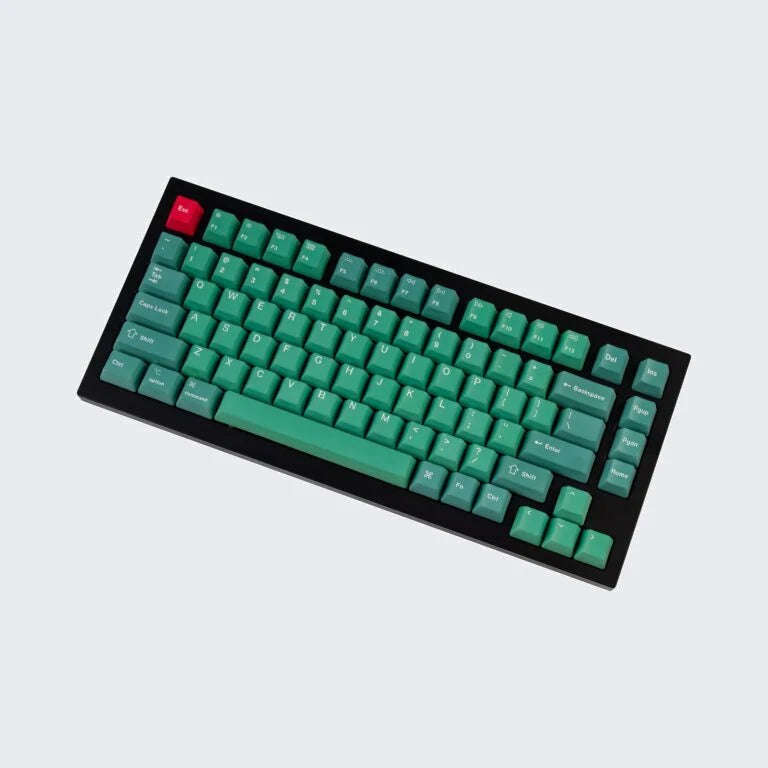Q1 & K2 OEM Dye-Sub PBT Keycap Set - Forest 1