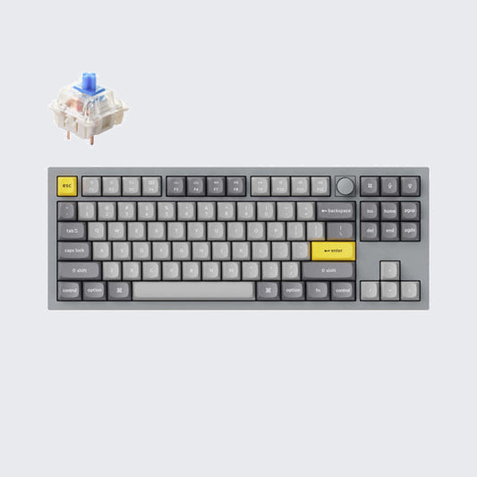 Keychron Q3 QMK Custom Wired Mechanical Keyboard (Fully Assembled) 1