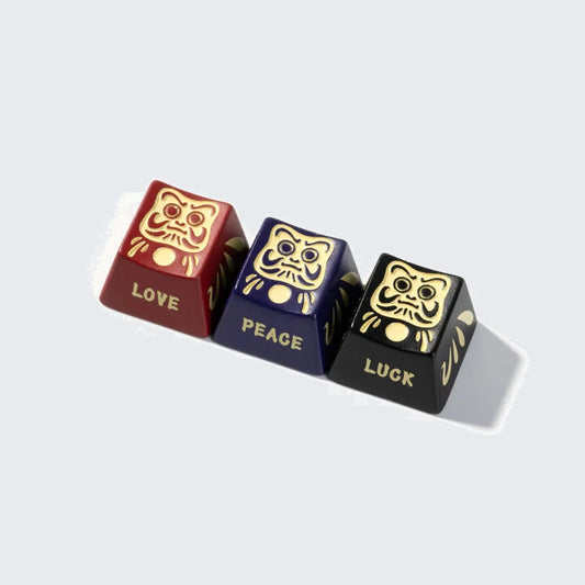 Keychron Daruma Doll Metal Artisan Keycap 1