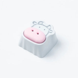 Cute Cows Aluminum Alloy Artisan Keycap 1