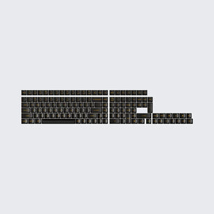 Black Transparent OSA Full Set Keycap Set 1