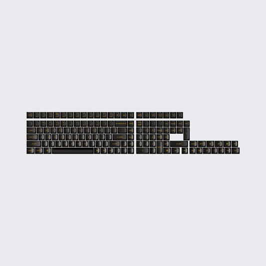 Black Transparent OSA Full Set Keycap Set 1