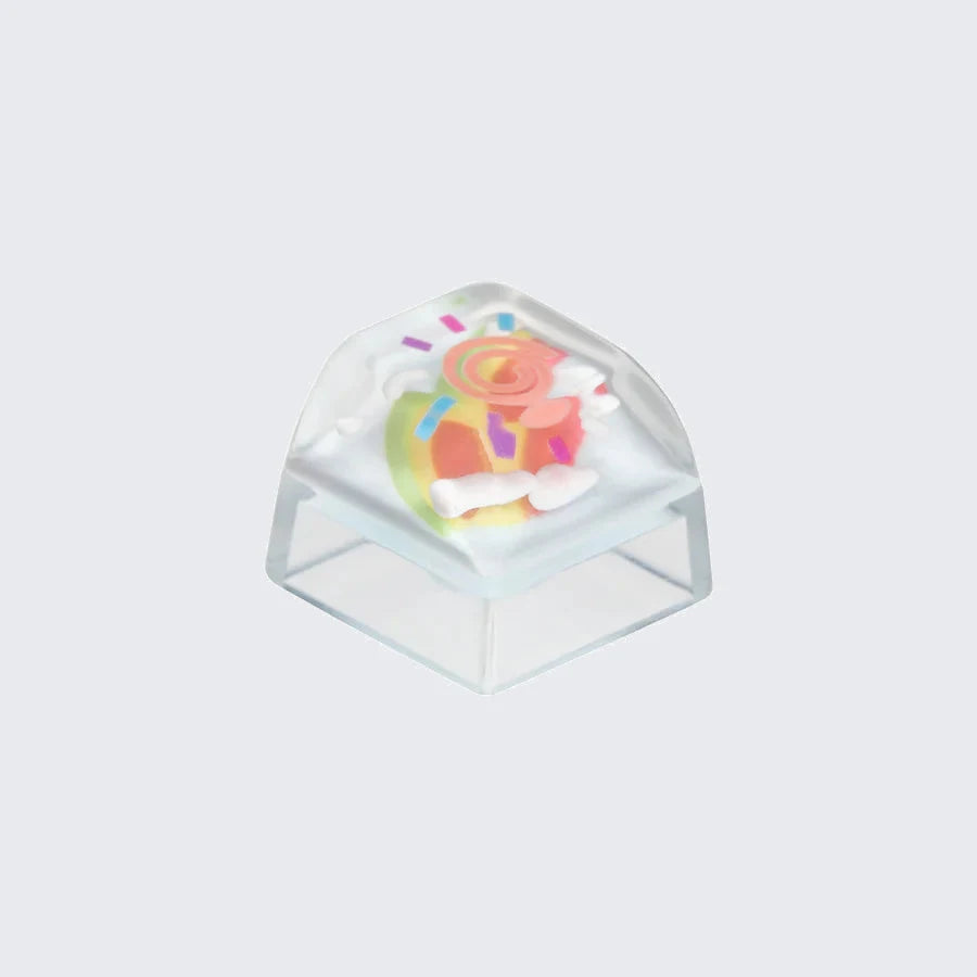 Rainbows And Sunshine Resin Artisan Keycap 1