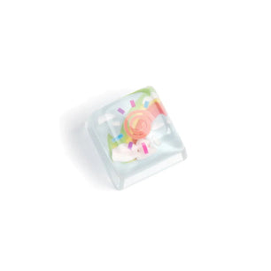 Rainbows And Sunshine Resin Artisan Keycap 2