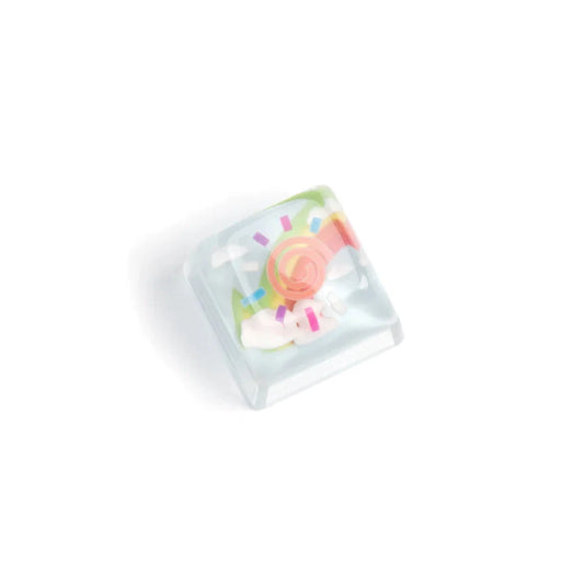 Rainbows And Sunshine Resin Artisan Keycap 2