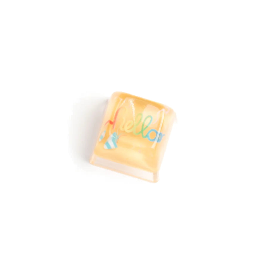Hello Resin Artisan Keycap 2