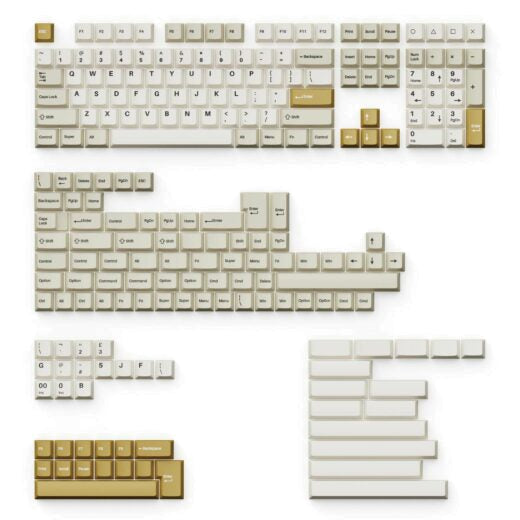 Cherry Profile Double â€“ Shot PBT Full Set Keycaps â€“ Camel 2