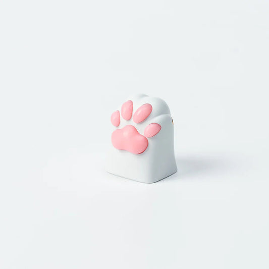 Silicone Kitty Paw Aluminum Alloy Artisan Keycap 2