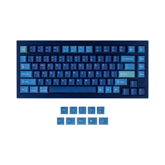 Q1 & K2 OEM Dye-Sub PBT Keycap Set - Ocean 2
