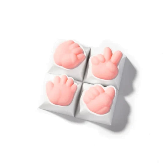 Finger Guessing Game Artisan Keycap 3
