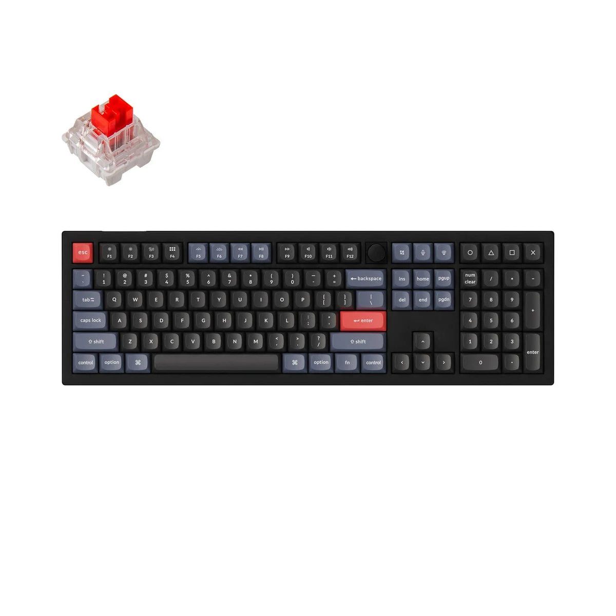 Keychron V6 QMK Custom Wired Mechanical Keyboard 3