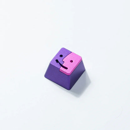 Smile Aluminum Alloy Artisan Keycap 3