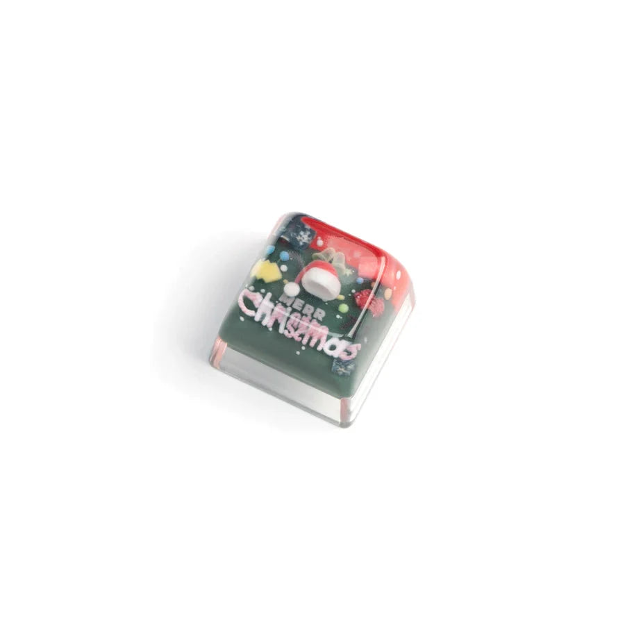 Santa Hat Resin Artisan Keycap 4