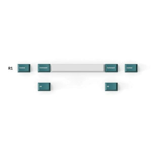 Cherry Profile Double-Shot PBT Full Set Keycaps â€“ White Mint 4