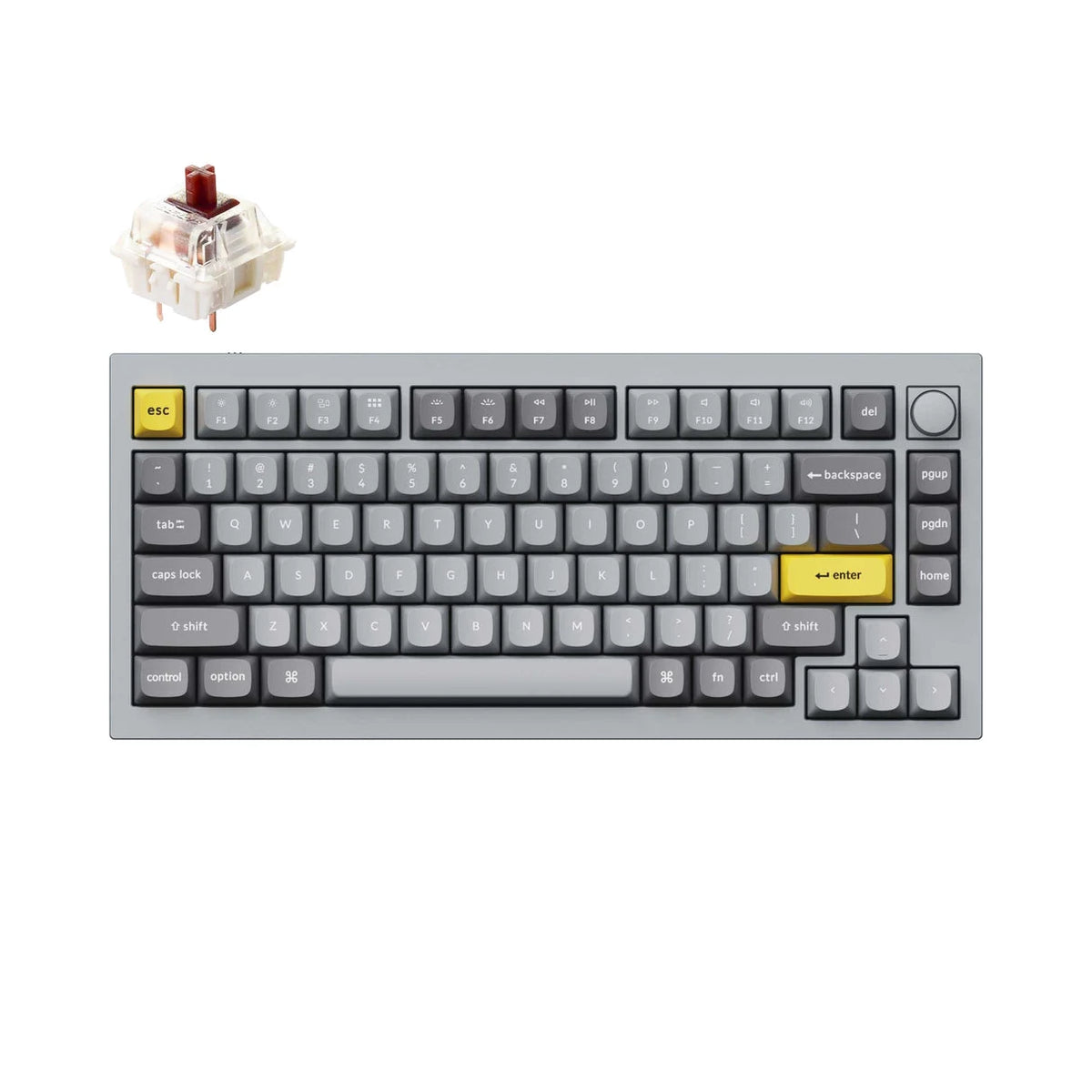Keychron Q1 QMK Custom Wired Mechanical Keyboard (Fully Assembled) 5