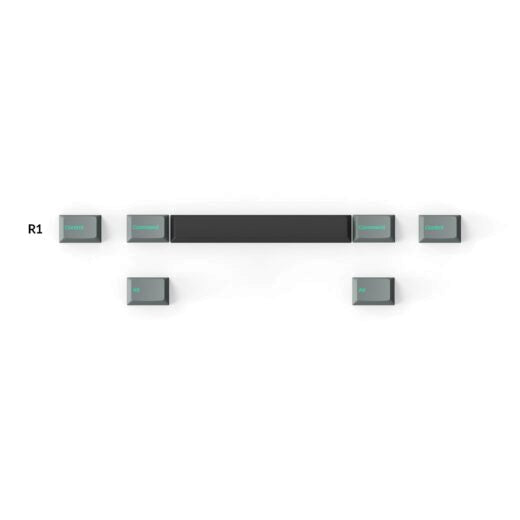 Cherry Profile Double-Shot PBT Full Set Keycaps â€“ Hacker Mint 5