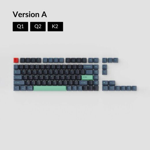 JIS Q1 OEM Dye-Sub PBT Keycap Set 6