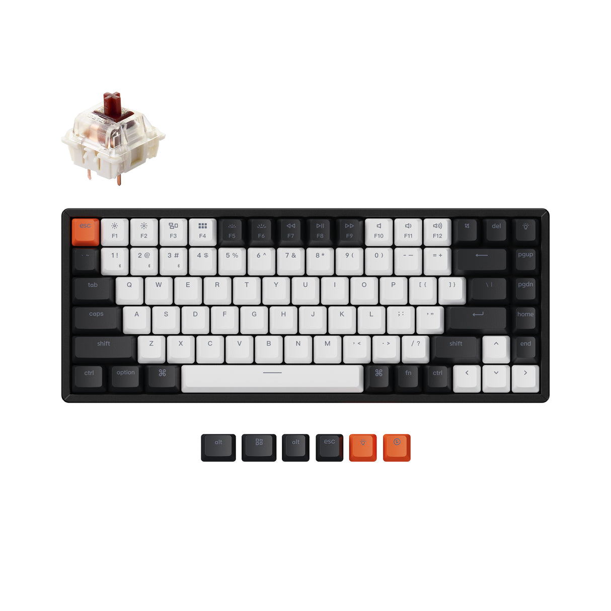PC周辺機器 Keychron K2 V2 WIRELESS 87KEY LIGHT GRAY Keychron K2-V2 Wireless Mechanical Keyboard – Credkeys