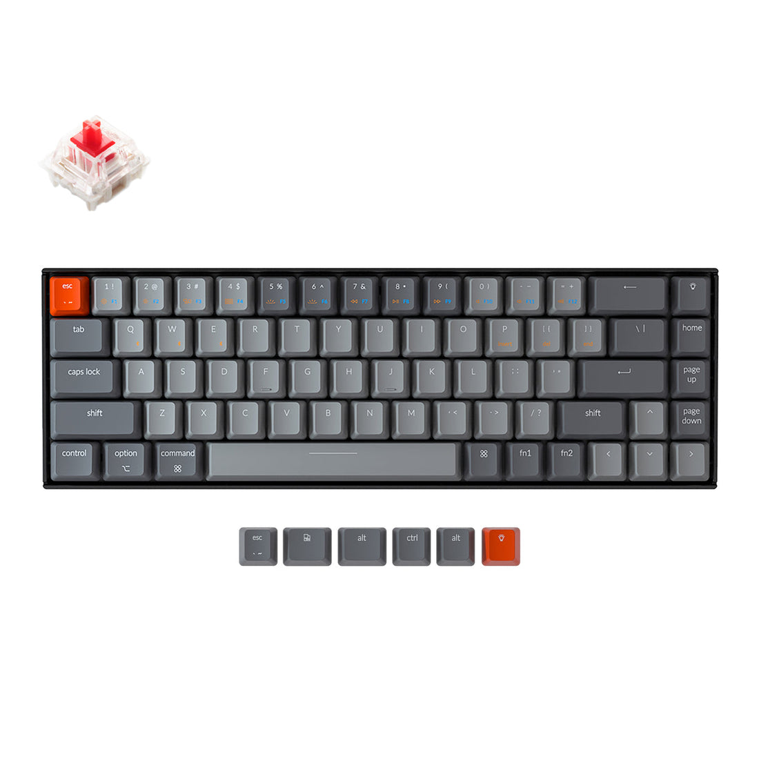 Keychron K6 Wireless Mechanical Keyboard | 65% Keyboard – Credkeys