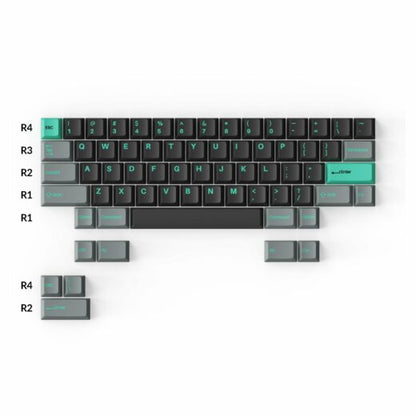 Cherry Profile Double-Shot PBT Full Set Keycaps – Hacker Mint