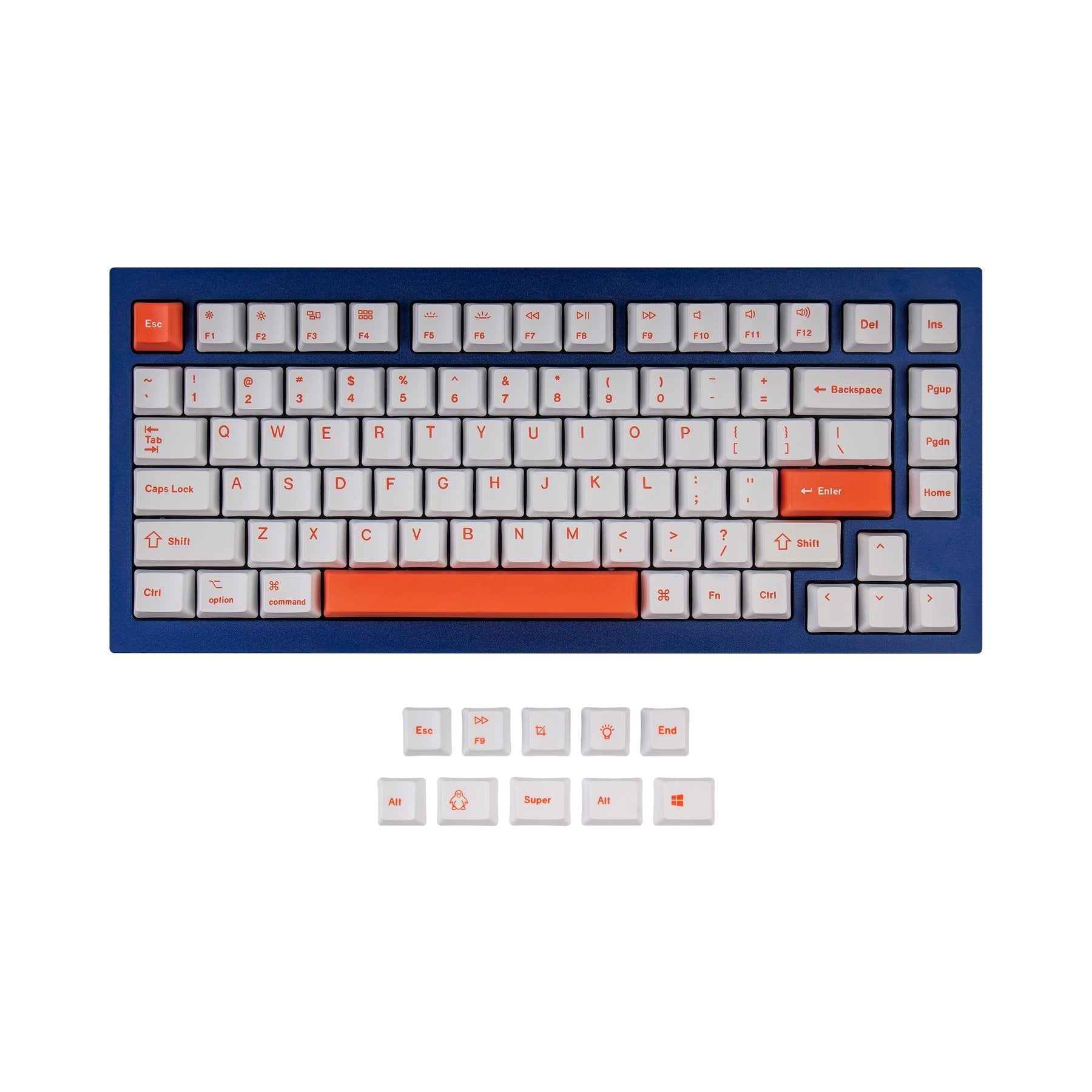 Keychron JIS Q1 OEM Dye-Sub PBT Keycap Set