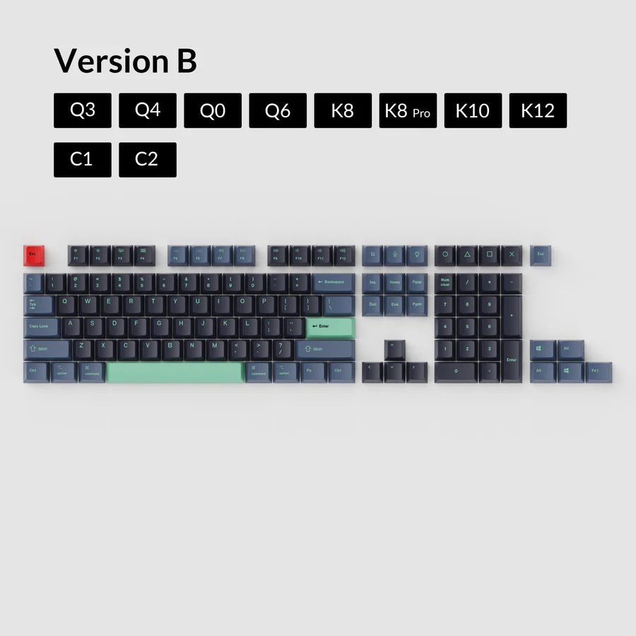 Keychron OEM Dye-Sub PBT Full Set Keycap Set