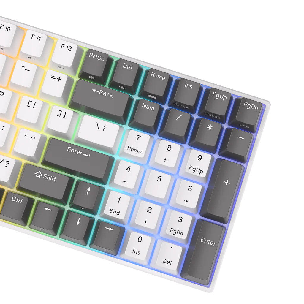 RK Royal Kludge RK100 Tri-Mode RGB Hot Swap Mechanical Keyboard