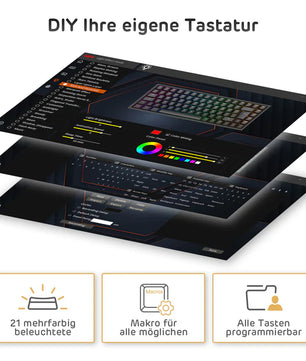 RK84 Royal Kludge 75% Wireless Mechanical Keyboard