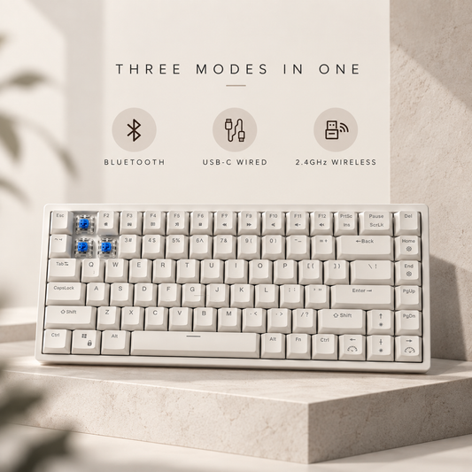 RK84 Royal Kludge 75% Wireless Mechanical Keyboard